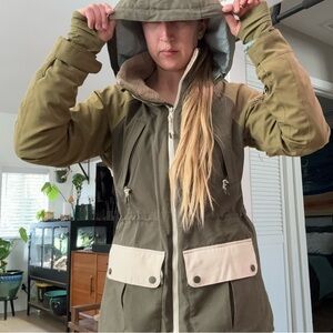 Burton Insulated Ski Jacket - Green, S